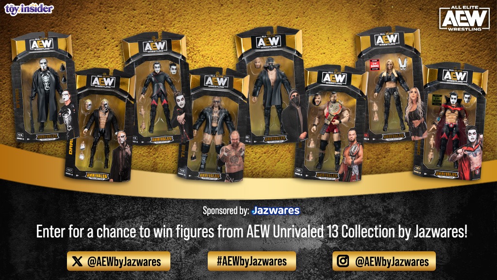 Score Epic #AEWbyJazwares Action Figures in Our Twitter Party: Oct
