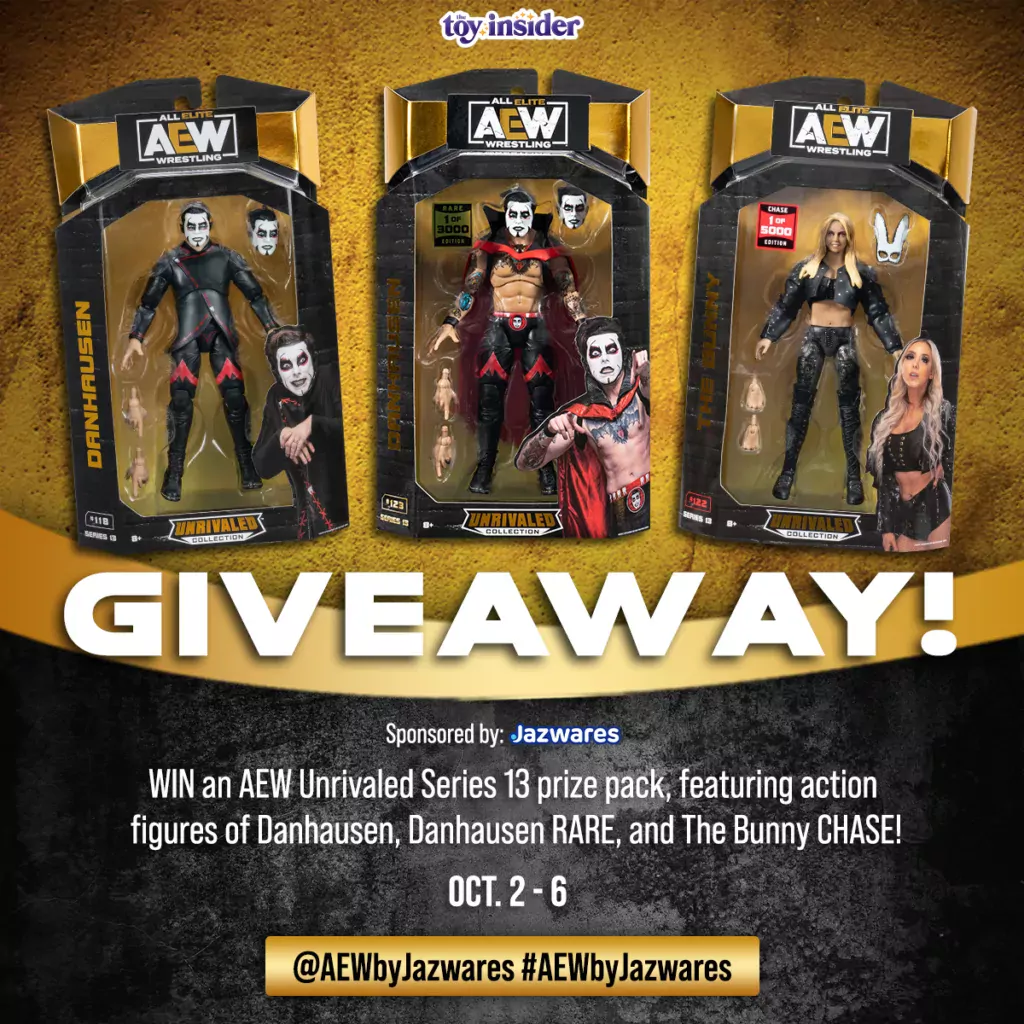 Score Epic #AEWbyJazwares Action Figures in Our Twitter Party: Oct