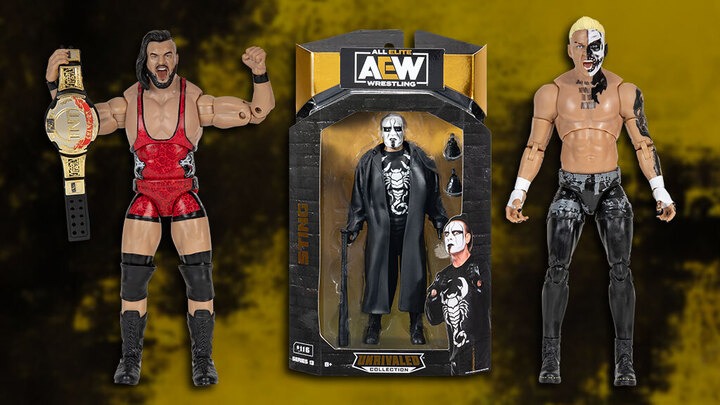 Danhausen - AEW Unrivaled 13 Jazwares AEW Toy Wrestling Action Figure