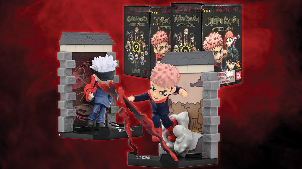 Anime the Day Away with Jujutsu Kaisen Cursed Capsules - The Toy Insider