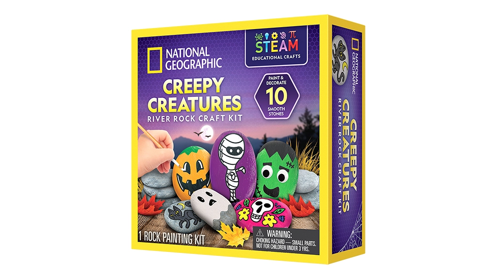 2点セットプライスダウン♪インティンクトイ♪001Crystal Erosion NATIONAL GEOGRAPHIC CREEPY CREATURES RIVER ROCK CRAFT KIT | The