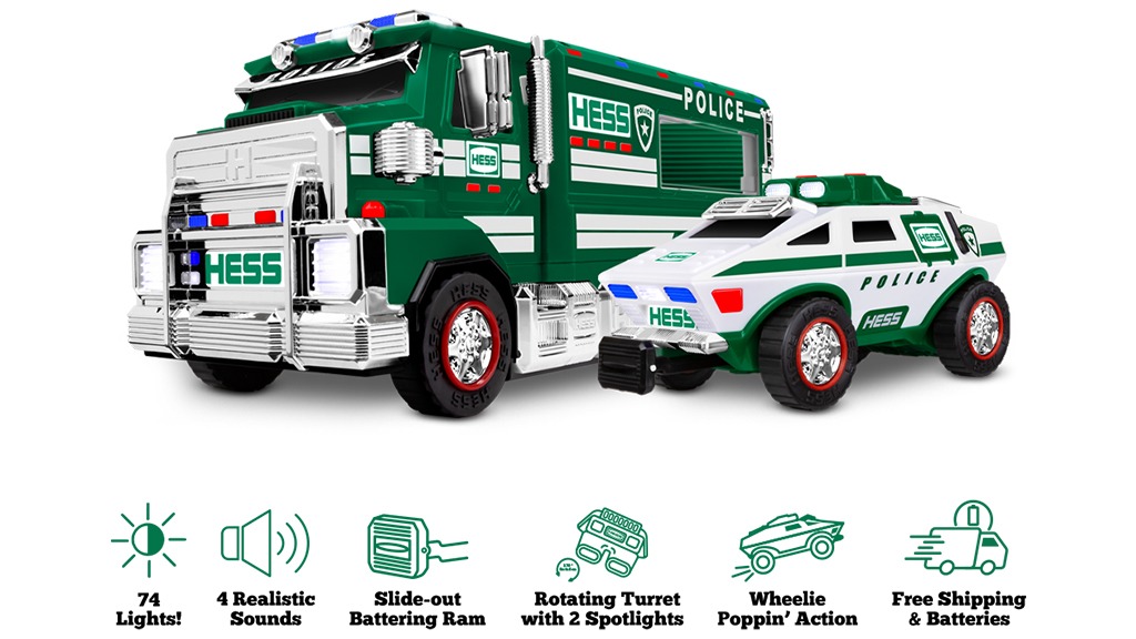 Top Gifts for Winter 2023 2023 Hess Police Truck and Cruiser