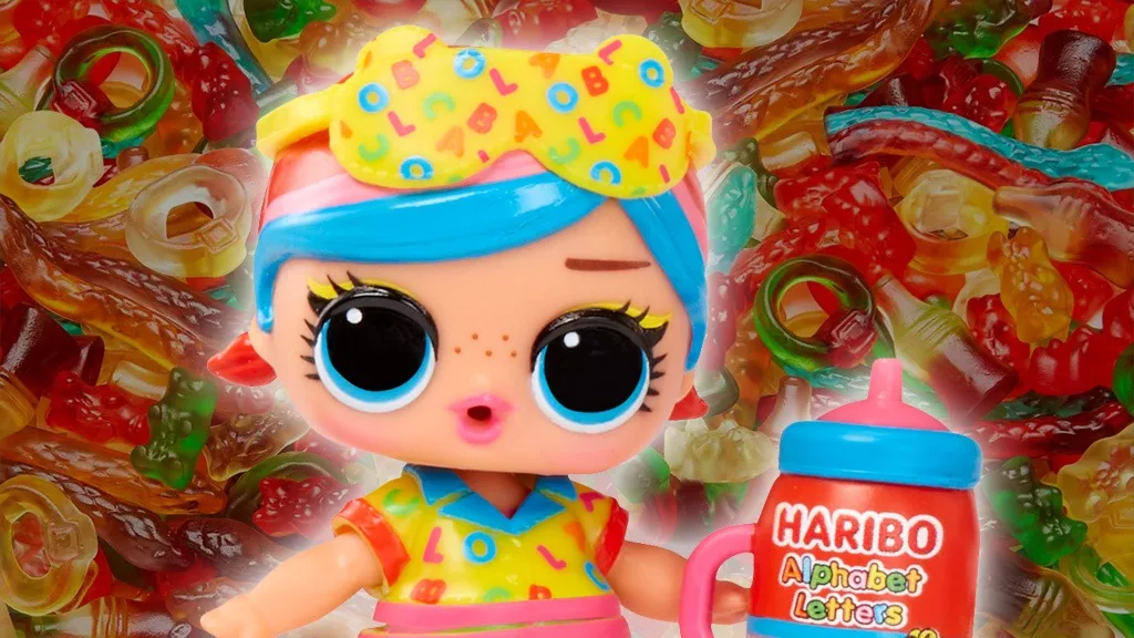 L.O.L. Suprise! loves Mini Sweets vending machine Haribo