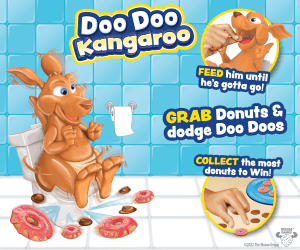Doo Doo Kangaroo Game. Feed Him Until He's Gotta Go! Grab The Donuts and  Dodge The Doo Doos. Collect The Most Donuts to Win : Toys & Games 