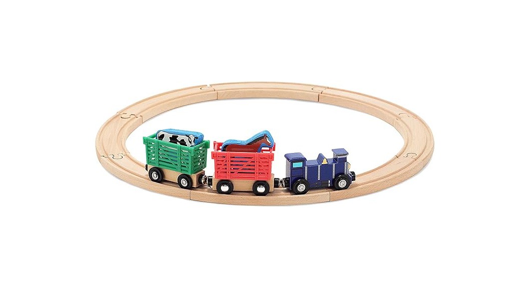 Melissa and doug animal train on sale