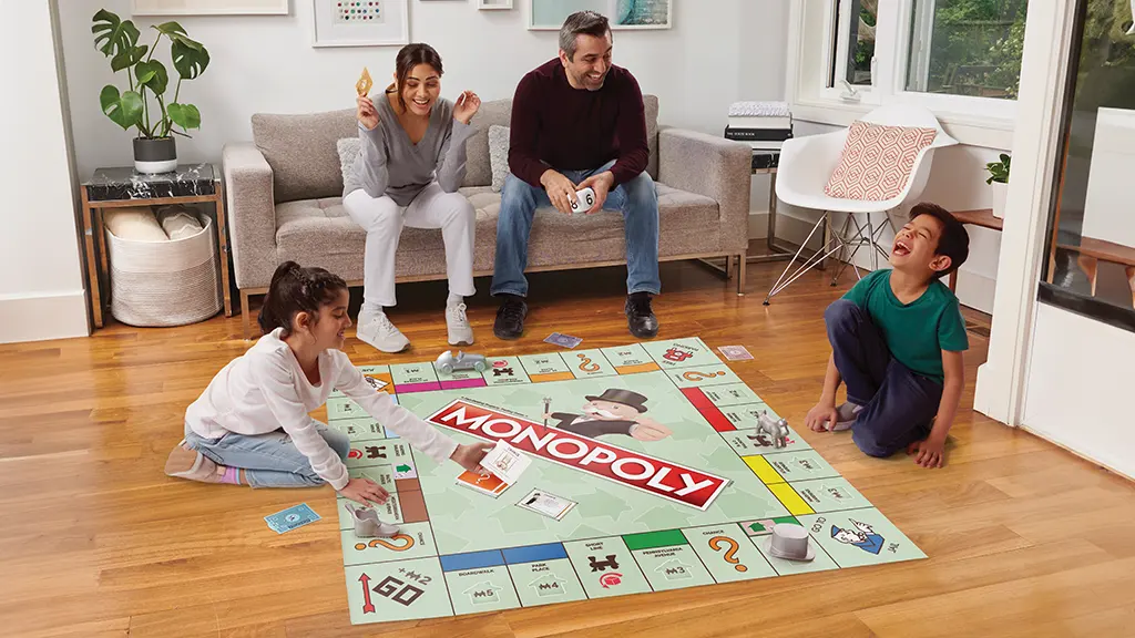 Monopoly Board Game Giant Edition Game for Kids Ages 6+