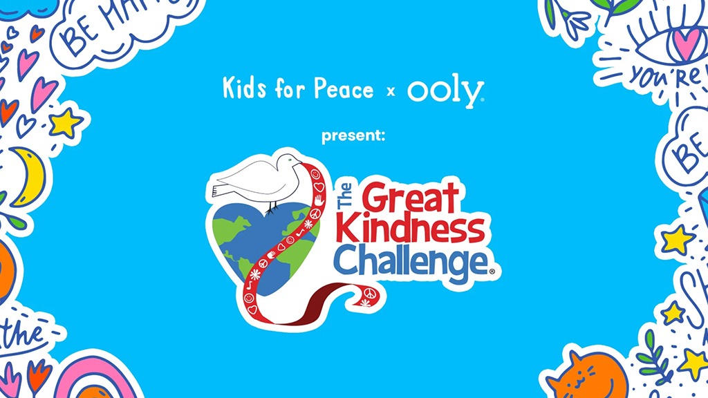 Spread Positivity By Joining Kids For Peace S The Great Kindness   KidsforPeaceOOLY GreatKindnessChallenge Feature 