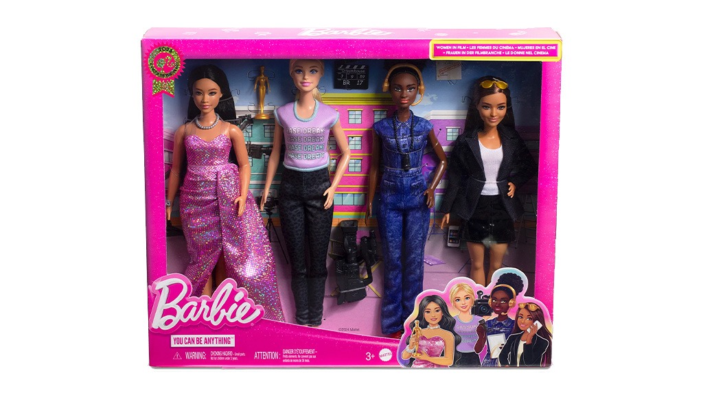 BARBIE CAREER OF THE YEAR WOMEN IN FILM SET OF 4 DOLLS - The Toy Insider