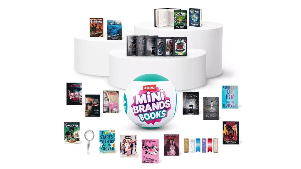 The Pop Insider on Instagram: ZURU recently introduced new  @mini_brands_official to the miniature game: shoes and books! 👟📚  Replicate your shoe collection and normal-size bookshelf with mini versions  of the same items. #