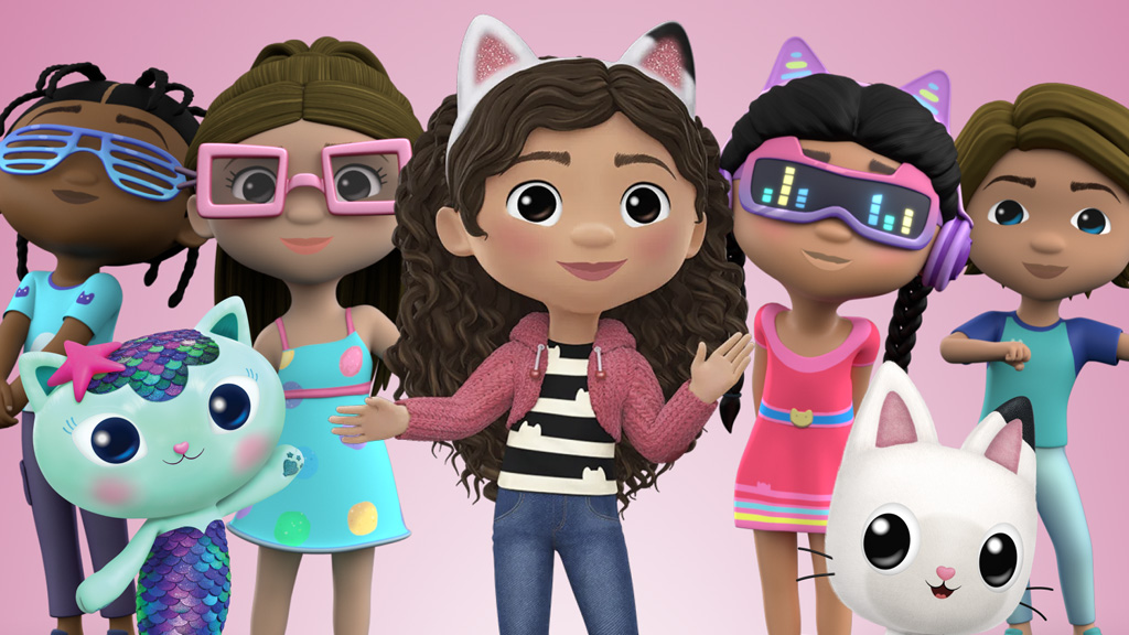 Gabbys Dollhouse Joins The Neon Wild Reading App The Toy Insider