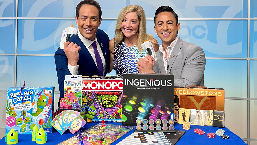 Great Games for a Cozy Game Night on KABC Los Angeles - The Toy