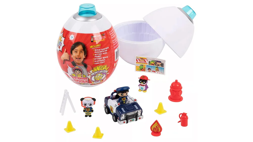 Ryan’s World Mystery Adventure Playset Egg – 2019, Multicolor, Ages 3+, Original