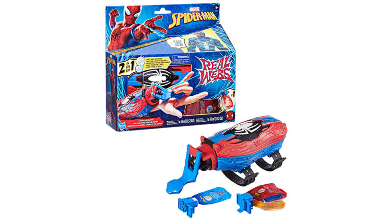 MARVEL SPIDER-MAN REAL WEBS ULTIMATE WEB BLASTER | The Toy Insider