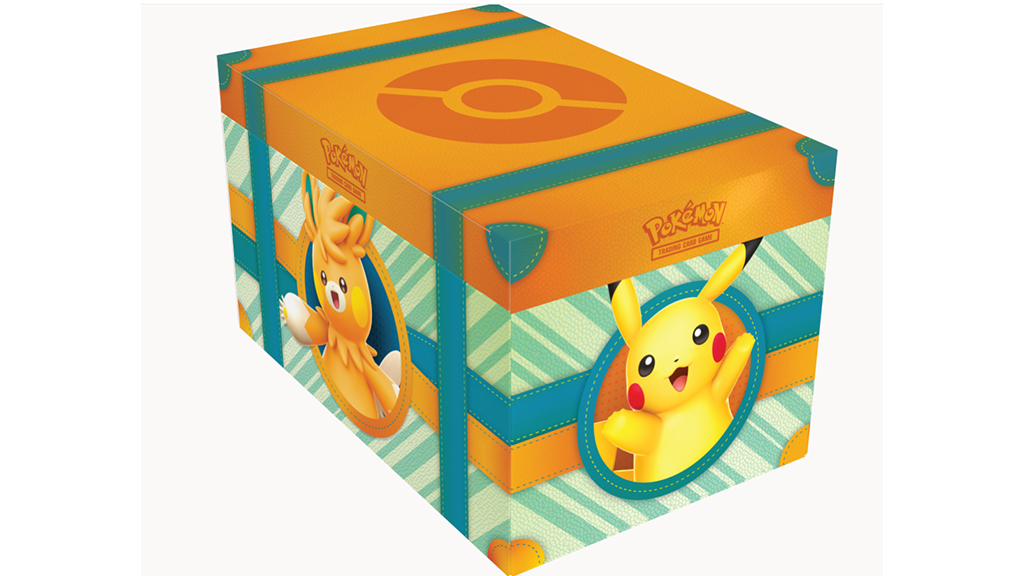 Squishy Pikachu Pokemon Toy – 2023 Paldea Adventure Chest Promo Figure (3-inch)
