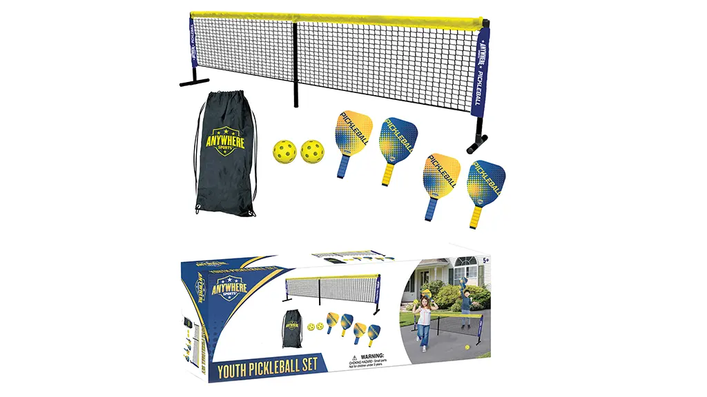 ANYWHERE SPORTS YOUTH PICKLEBALL SET | The Toy Insider