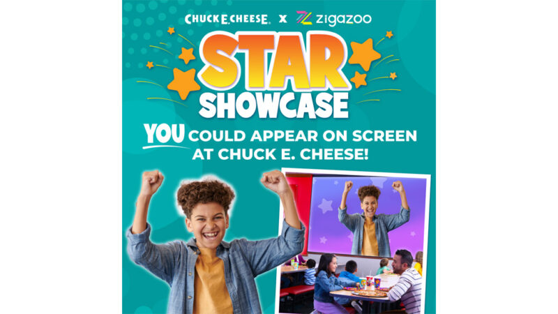 Highlight Your Kid's Talent with Chuck E. Cheese & Zigazoo's Star ...