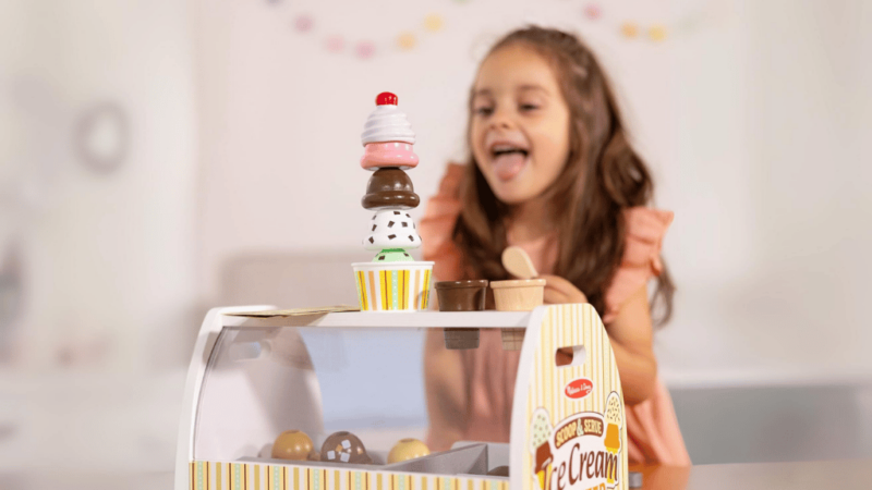 Scoop and Top Ice Cream Counter Playset main image 1
