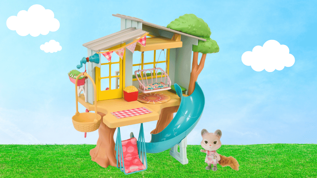 honey bee acres treetop hideaway playset