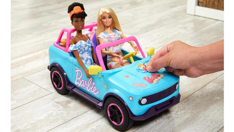 HOT WHEELS BARBIE R/C SUV VEHICLE | The Toy Insider image.