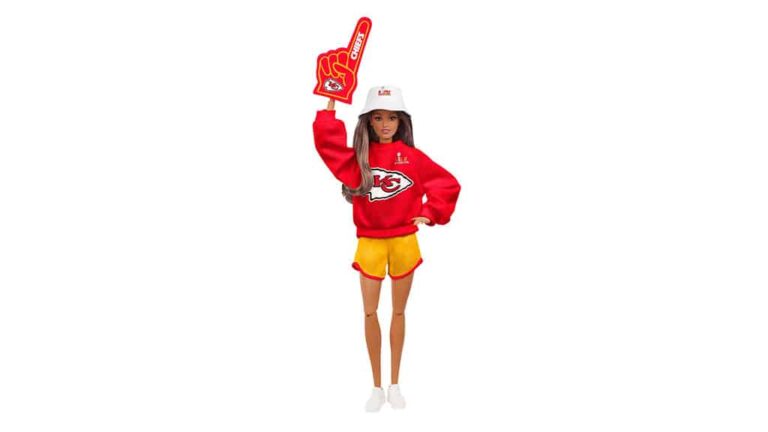 super bowl chiefs barbie