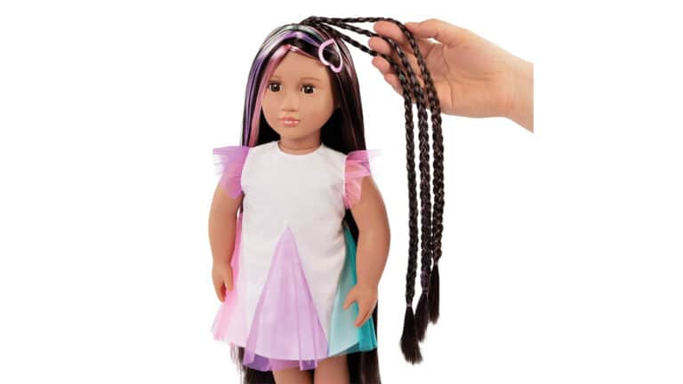 OUR GENERATION TINA RAINBOW HAIR DOLL | The Toy Insider