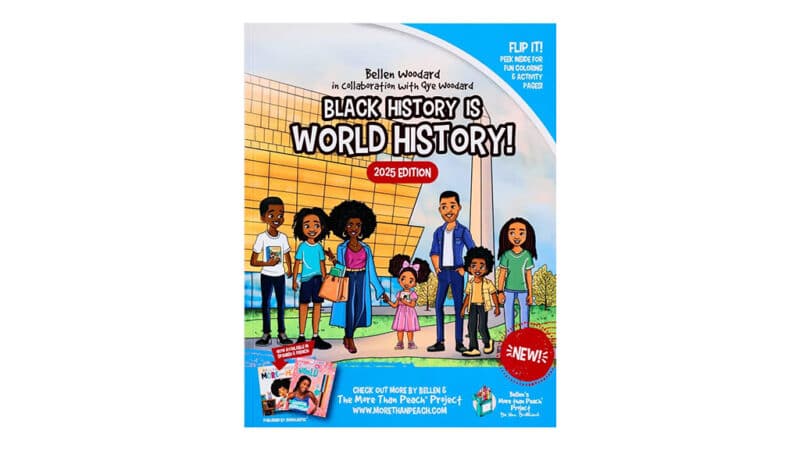 BLACK HISTORY IS WORLD HISTORY COLORING BOOK | The Toy Insider