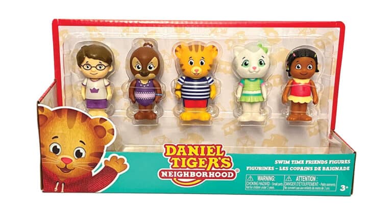 DANIEL TIGER S NEIGHBORHOOD SWIM TIME FRIENDS FIGURES The Toy Insider