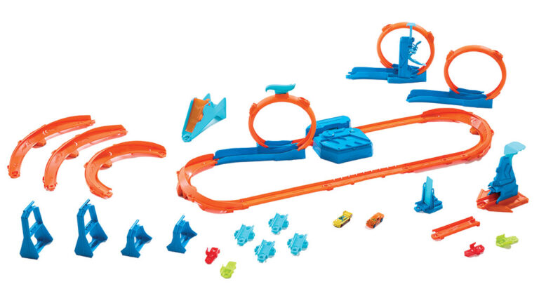 Hot Wheels Track Creator Triple Loop Kit main image 1