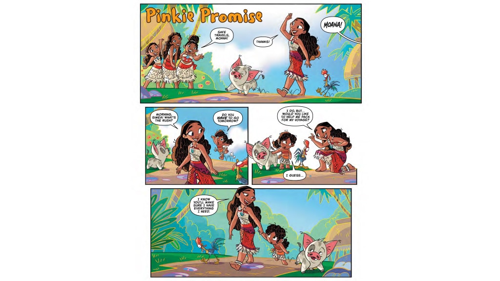 Kids Can Discover What Lies Beyond in Papercutz's 'Moana 2