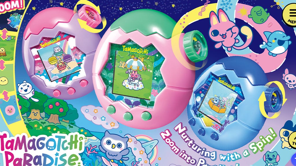 Tamagotchi Paradise デジタルペット Tamagotchi Paradise - Pink Land Digital Pet - Walmart.com