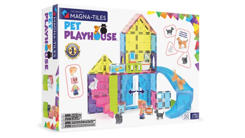 Magna-Tiles - Pet Playhouse 50-Piece Set