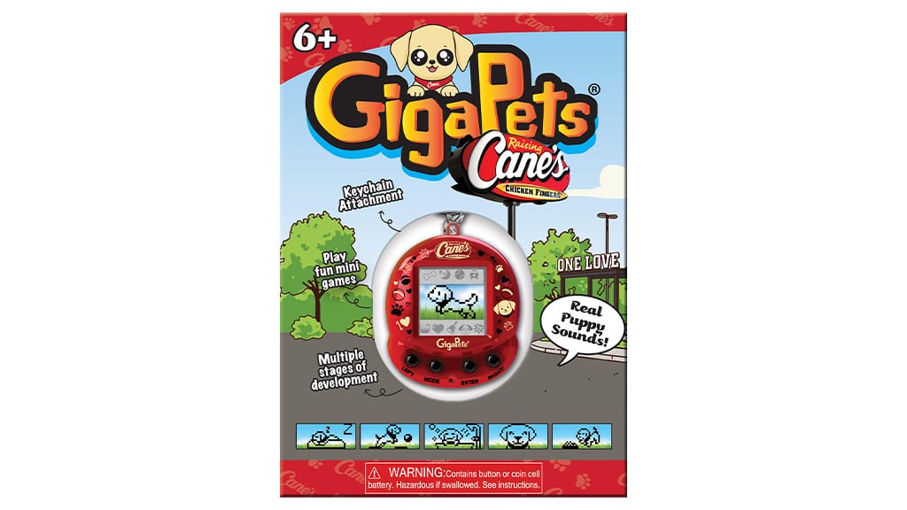 Users can take care of a virtual pet inspired by Cane III.