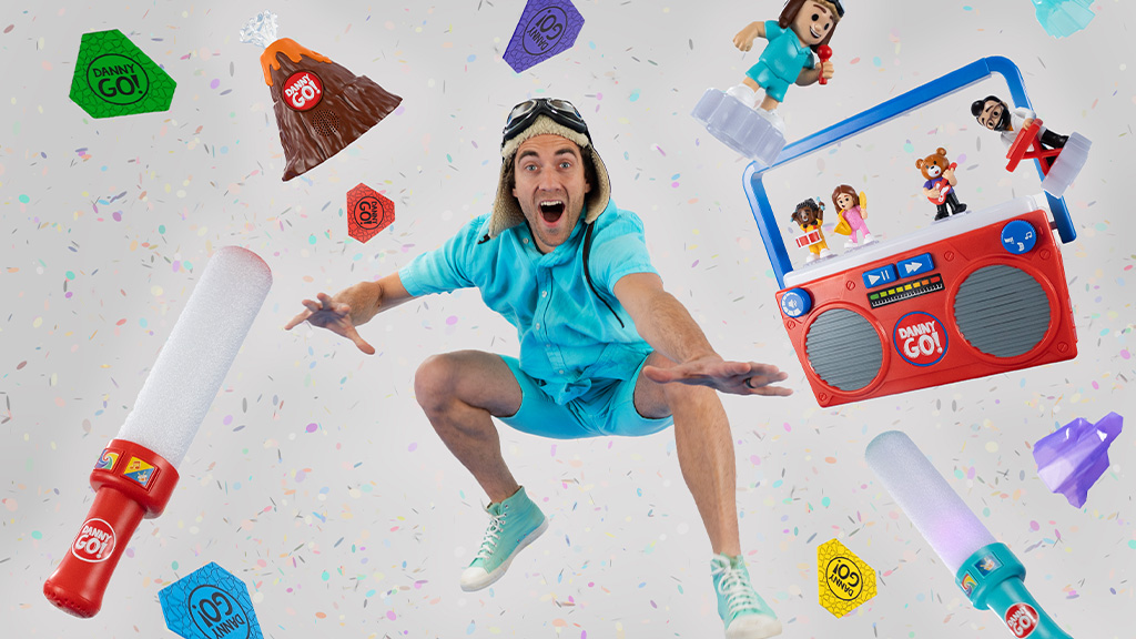 Just Play Brings Danny Go! Toys to Kids’ Playrooms