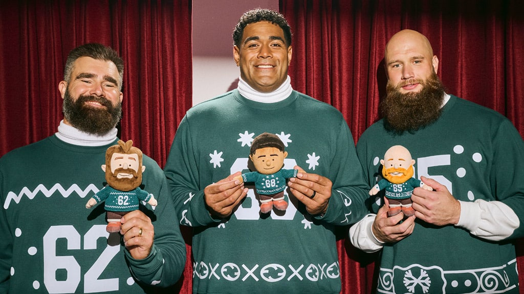 Huddle Up for the Holidays with Philadelphia Eagles Plushies Huddle Up for the Holidays with Philadelphia Eagles Plushies