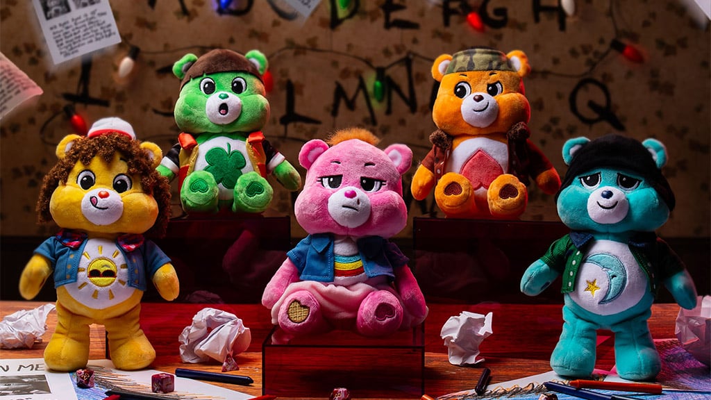 Turn Your Plushies Upside-Down with ‘Stranger Things’ Care Bears Turn Your Plushies Upside-Down with ‘Stranger Things’ Care Bears