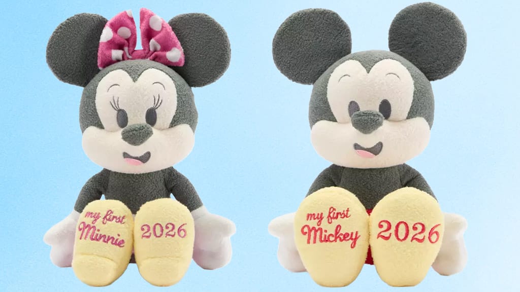 Disney Store Welcomes 2026 My First Mickey, Minnie, & Dumbo Plush