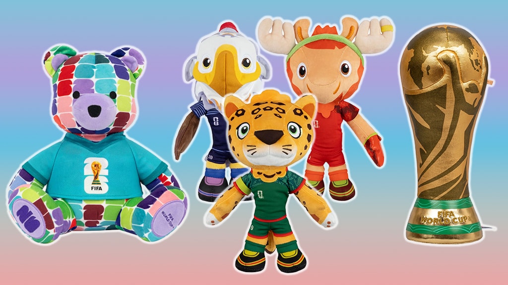Prep for the FIFA World Cup 2026 with Jazwares’ Plush Collection