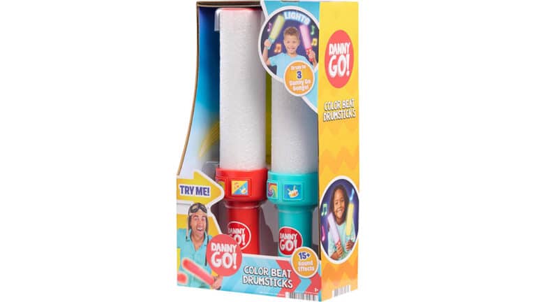 Expert Review: Just Play's Danny Go! Color Beat Drumsticks | The Toy ...