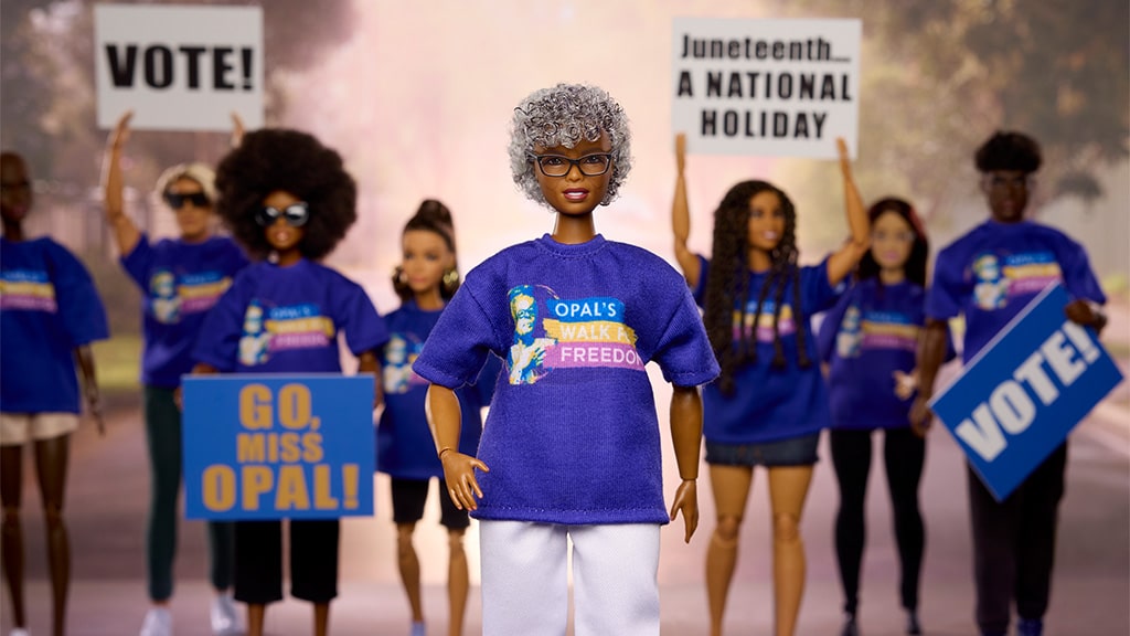 Celebrate Black History with the Opal Lee Barbie Doll Celebrate Black History with the Opal Lee Barbie Doll