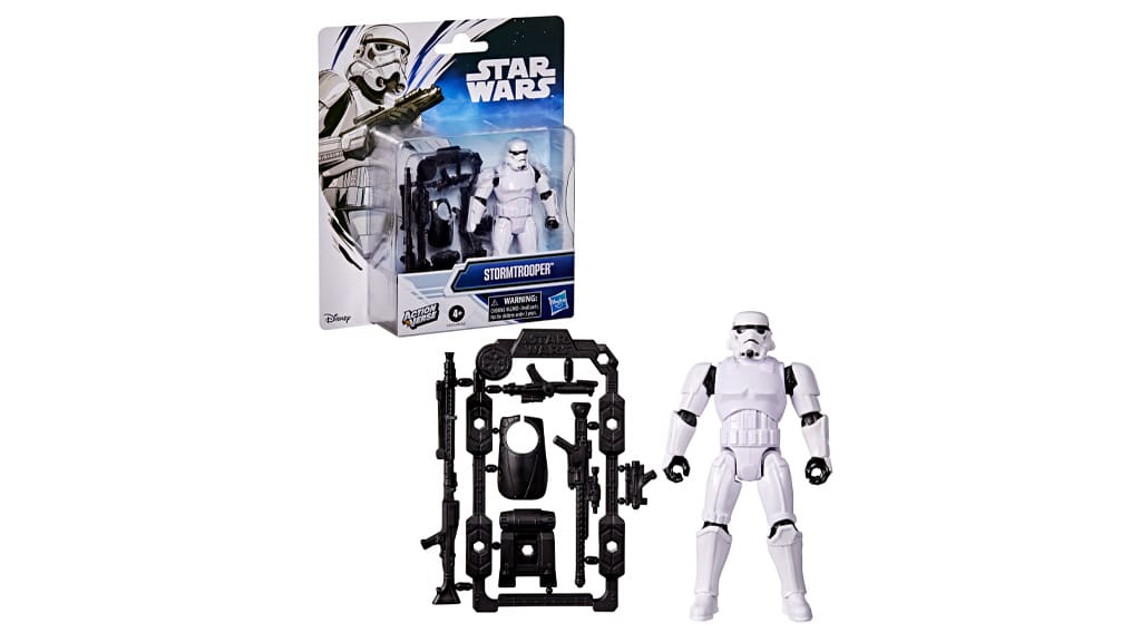 4.5 inch tall Stormtrooper figure