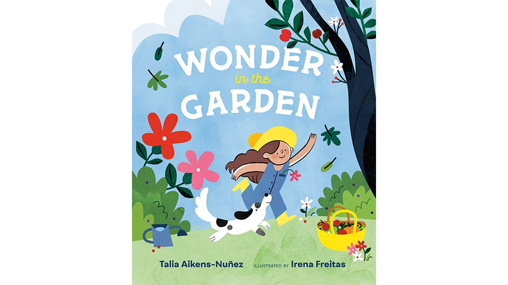 The cover of 'Wonder in the Garden' by Penguin Random House
