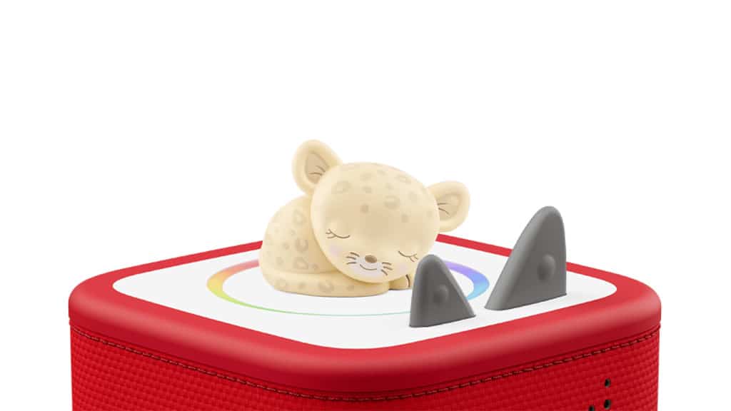 Kids can place their Tonies on their Toniebox 2 to hear relaxing sounds, soothing music, and more. | Source: Tonies