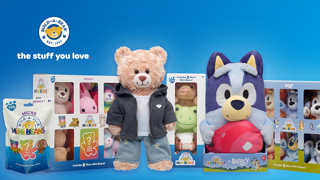 Build-A-Bear Workshop Plush Collections Arrive at Walmart