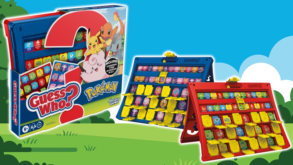 Kids Can Test Their Pokémon Trivia Skills with Guess Who? Pokémon Edition