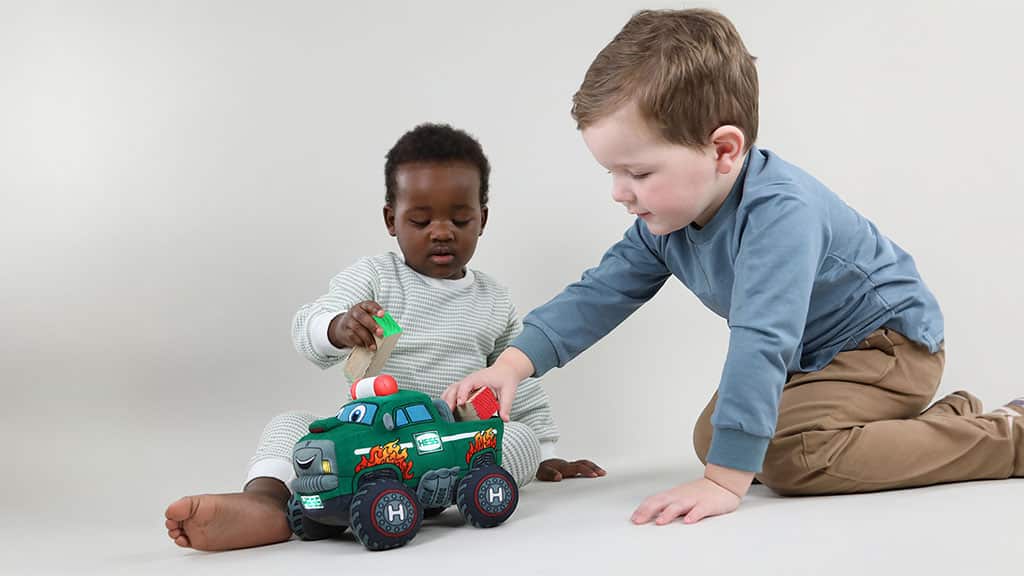 Hess Toy Truck’s New Monster Truck Plushie Lights Up Playtime