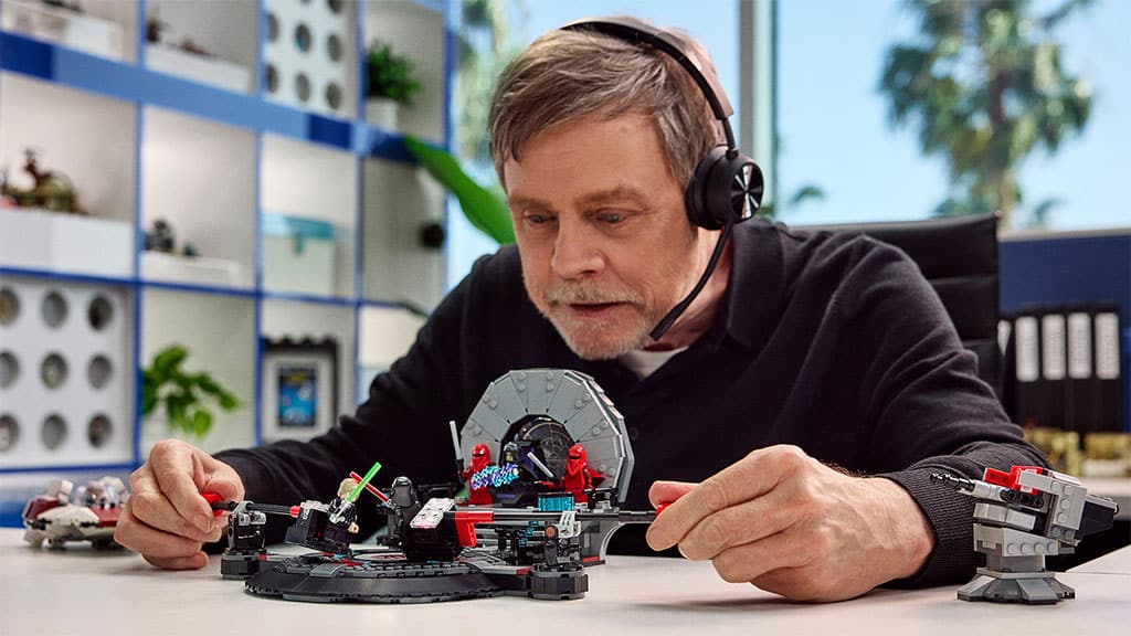 Mark Hamill Shares Love of LEGO SMART Play with Kids