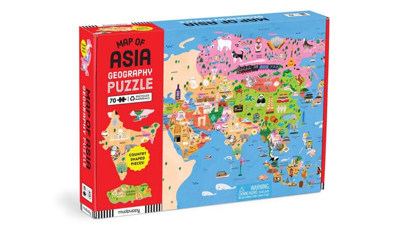 Geography Rangoli RANGOLI MANDALA CIRCULAR FLOOR PUZZLE - 48 PIECES | The Toy Insider