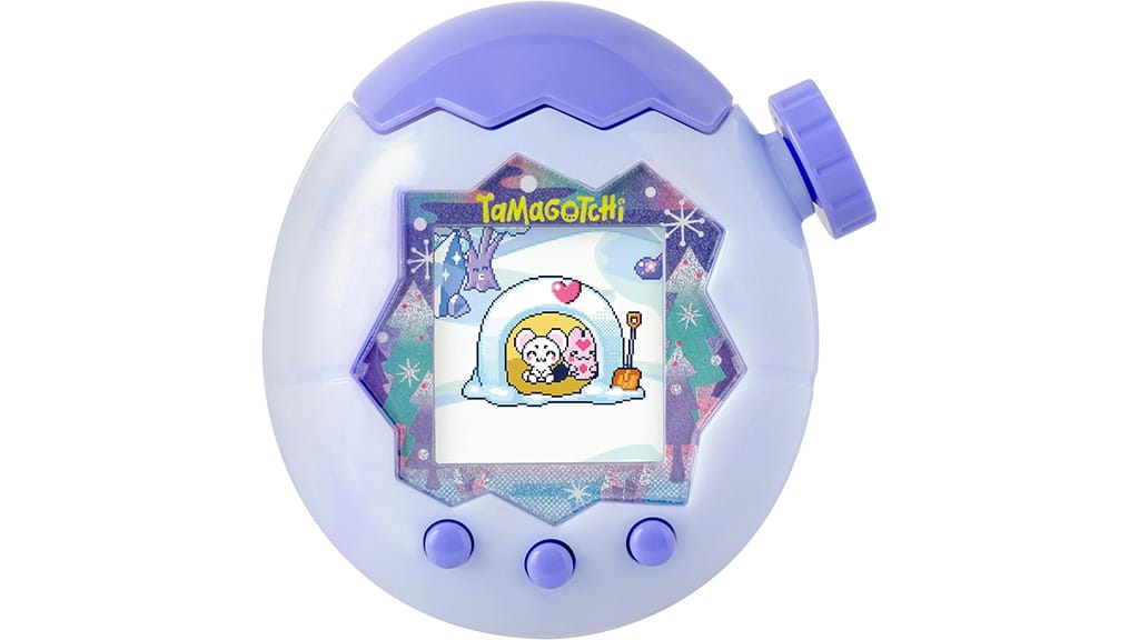 Tamagotchi Paradise White Glacier design