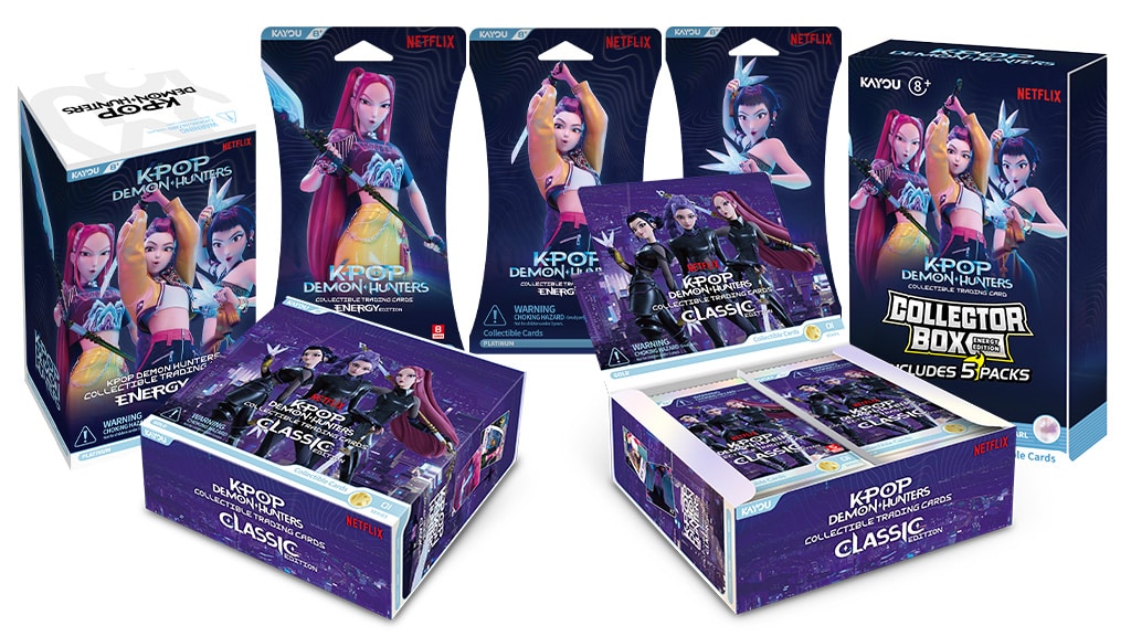 KPOP Demon Hunters X Kayou Trading Cards Collection
