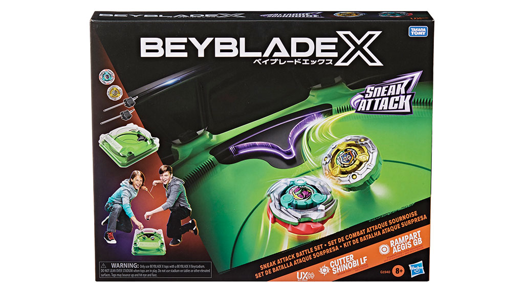 【海外限定】ベイブレードX SNEAK ATTACK BATTLE SET BEYBLADE X SNEAK ATTACK BATTLE SET | The Toy Insider